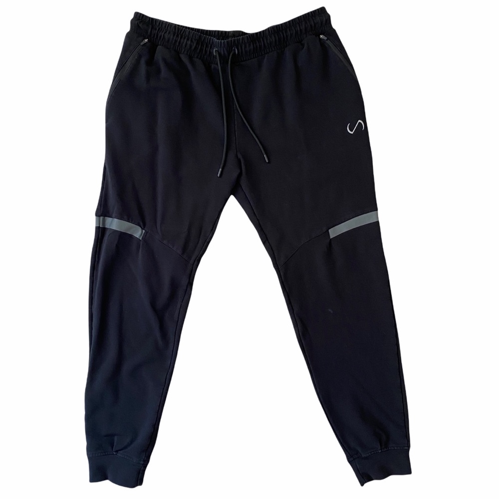 TLF Take Life Further Black Drawstring Loungewear Joggers 2XL